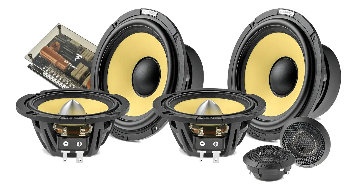 Kit 3 vias Focal Elite K2 Power Es 165 Kx3
