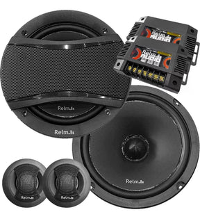 Kit duas vias Relm 6pol RS6.5 2W Tech Audio Pró