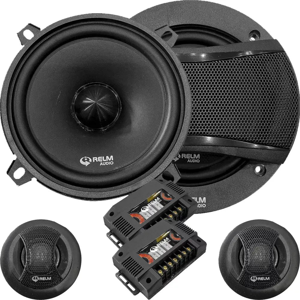 Kit duas vias Relm 5pol RS5 2W Tech Audio Pró
