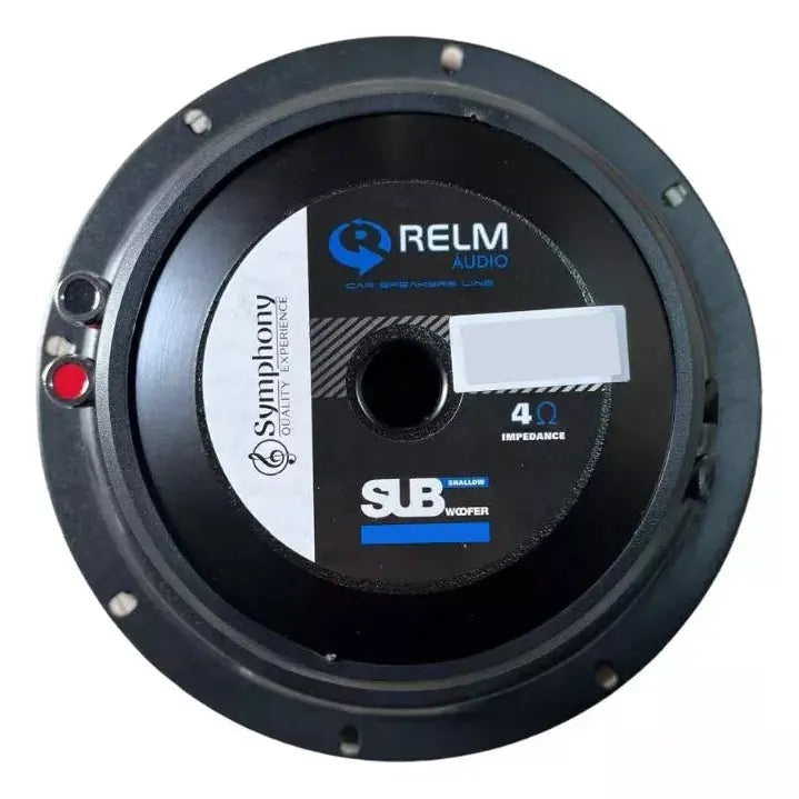 Subwoofer 8" Relm Bobina Simples 4ohms RS 804 SB Tech Audio Pró