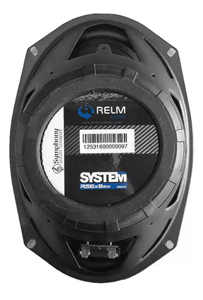 Kit duas vias 6x9 Relm RS 69 2W Tech Audio Pró
