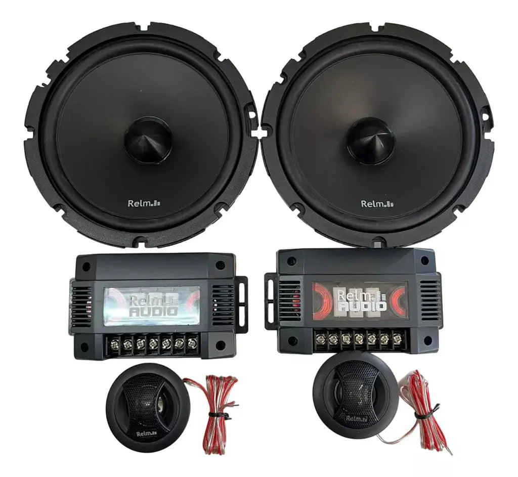 Kit duas vias Relm 6pol RS6.5F 2W Tech Audio Pró